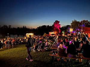 Gro&szlig;es Spektakel am Abend: das Lichterfest