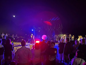 Gro&szlig;es Spektakel am Abend: das Lichterfest