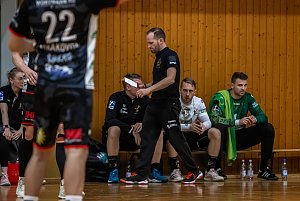 L&uuml;bbecke gegen den HC Elbflorenz in der Ballspielhalle Nordhausen