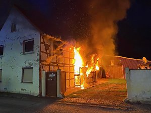 Brand in Wolkramshausen