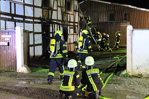 Brand in Wolkramshausen