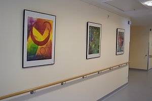 Kunstausstellung im Haus Geborgenheit