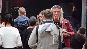 Rock f&uuml;r den Frieden auf dem Parkdeck der Echter Nordh&auml;user Marktpassage