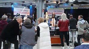 Rock f&uuml;r den Frieden auf dem Parkdeck der Echter Nordh&auml;user Marktpassage