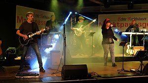 Rock f&uuml;r den Frieden auf dem Parkdeck der Echter Nordh&auml;user Marktpassage