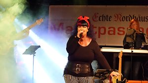 Rock f&uuml;r den Frieden auf dem Parkdeck der Echter Nordh&auml;user Marktpassage