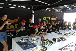 Die "Grill Ninjas" der KKS