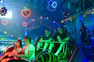 Auf dem Rummel