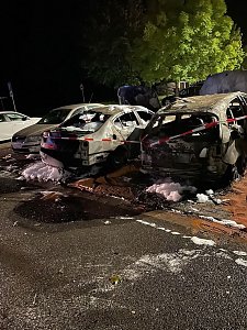 Pkw-Brand in Sollstedt