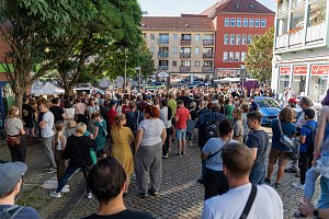 Fest und Protest - AfD B&uuml;rgerfest und Gegendemonstration in Nordhausen
