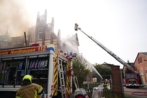 Brand in der Rothenburgstra&szlig;e