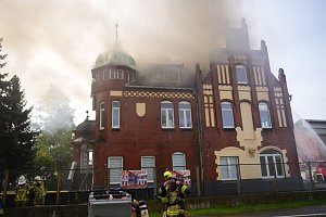 Brand in der Rothenburgstra&szlig;e
