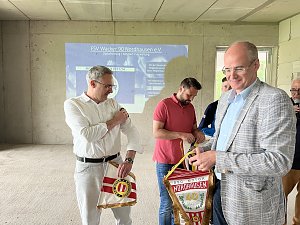 Baustellenparty im Albert-Kuntz-Sportpark