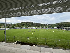 Baustellenparty im Albert-Kuntz-Sportpark