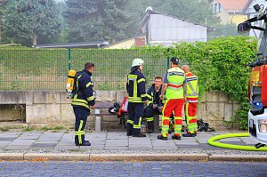 Hausbrand in Bleicherode
