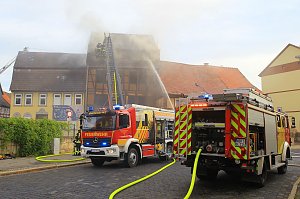 Hausbrand in Bleicherode