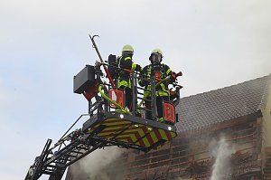 Hausbrand in Bleicherode
