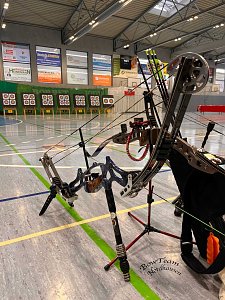 Das Bowteam aus Nordhausen bei der Landesmeisterschaft des Bogensportverbands Th&uuml;ringen