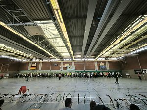 Das Nordh&auml;uer Bowteam bei der Deutschen Bogensch&uuml;tzen-Meisterschaft in Bersenbr&uuml;ck