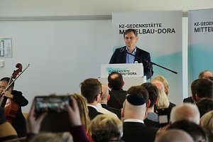 Gedenken zum 80. Jahrestag der Befreiung des KZ Mittelbau-Dora