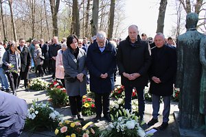 Gedenken zum 80. Jahrestag der Befreiung des KZ Mittelbau-Dora