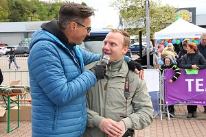 Auf der Zielgerade beim 11. Harztorlauf