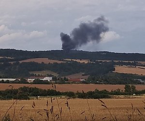Brand in der Schie&szlig;anlage