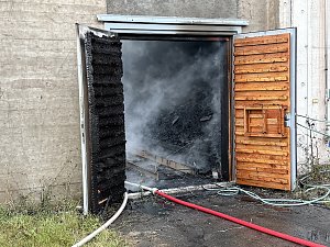 Brand in der Schie&szlig;anlage