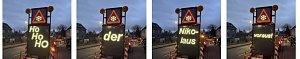 Der Nikolauskorso auf dem Weg durch Werther