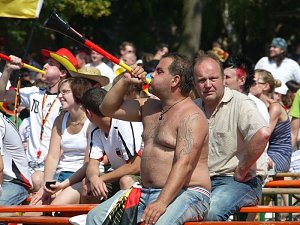 Fu&szlig;ball-Fieber auf dem Berg