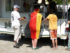 Fu&szlig;ball-Fieber auf dem Berg
