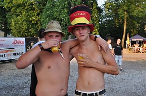Public Viewing auf den Petersberg