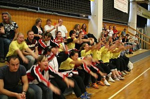 Gute Stimmung in der Halle