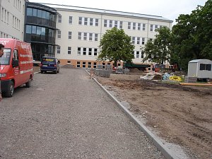 Bilder vom Bau: Juni 2007