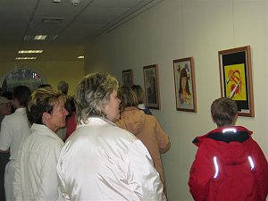 Sch&uuml;ler stellen aus