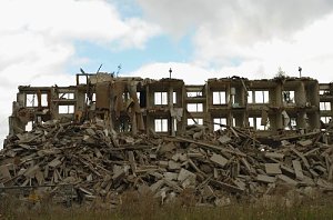 Abriß der Häuser Hinter der Alten Mühle