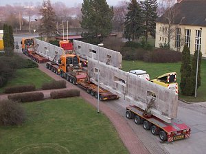 Schwere Ma&szlig;arbeit in Heringen