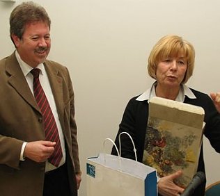 Bild: Im Rathaus empfangen