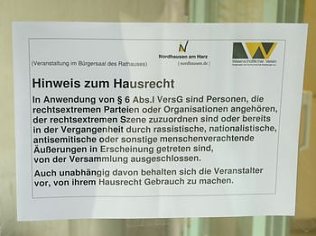 Bild: Vortrag im B&uuml;rgersaal