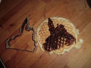 Bild: Eine leckere "Special Edition" seiner Waffeln hat der KILA vorbereitet