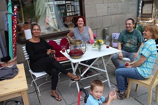 Bild: Entspannte Atmosph&auml;re in der Nordh&auml;user Altstadt