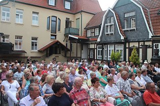 Bild: Der Abend in der Traditionsbrennerei war gut besucht