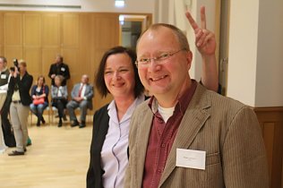 Bild: Sandra Witzel und Peter Jentsch: nach der Arbeit kommt das Vergn&uuml;gen