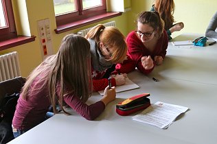 Bild: Anfragen stellen, Zahlen recherchieren, diskutieren - gestern traf sich das Kinder- und Jugendparlament im Nordh&auml;user Landratsamt
