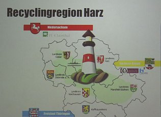 Bild: Neue Technik f&uuml;r die Zukunft - an der Hochschule traf sich heute das Projekt "Recyclingregion Harz"