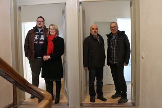Bild: SWG-Chefin Inge Klaan - weitere Objekte sind in Planung