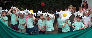Bild: Kinderfest im Kindergarten am Frauenberg