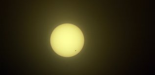 Bild: nnz-Foto des Tages: Venus kreuzt Sonne