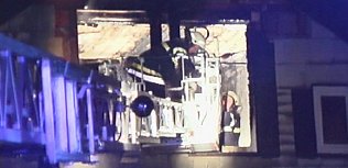 Bild: Brandhei&szlig;e Nacht
