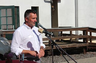 Bild: NUV-Vorsitzender Nils Neu: das Interesse am Industriegebiet ist da